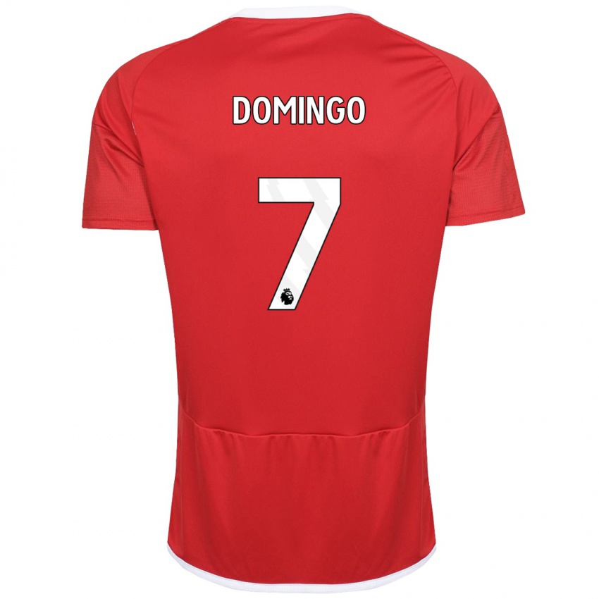 Hombre Camiseta Sophie Domingo #7 Rojo 1ª Equipación 2023/24 La Camisa México