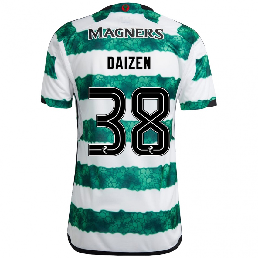 Hombre Camiseta Daizen Maeda #38 Verde 1ª Equipación 2023/24 La Camisa México