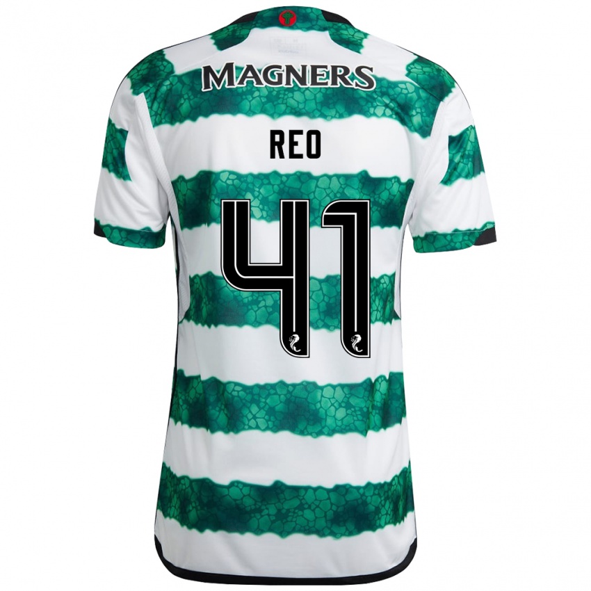 Hombre Camiseta Reo Hatate #41 Verde 1ª Equipación 2023/24 La Camisa México