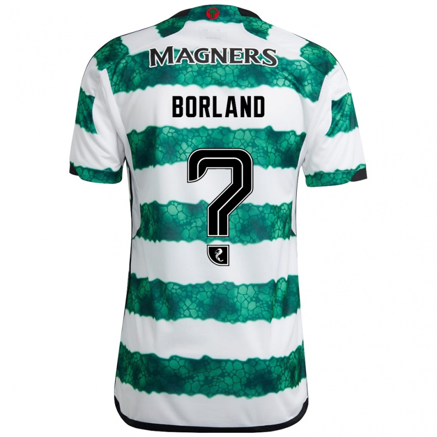 Hombre Camiseta Hayden Borland #0 Verde 1ª Equipación 2023/24 La Camisa México
