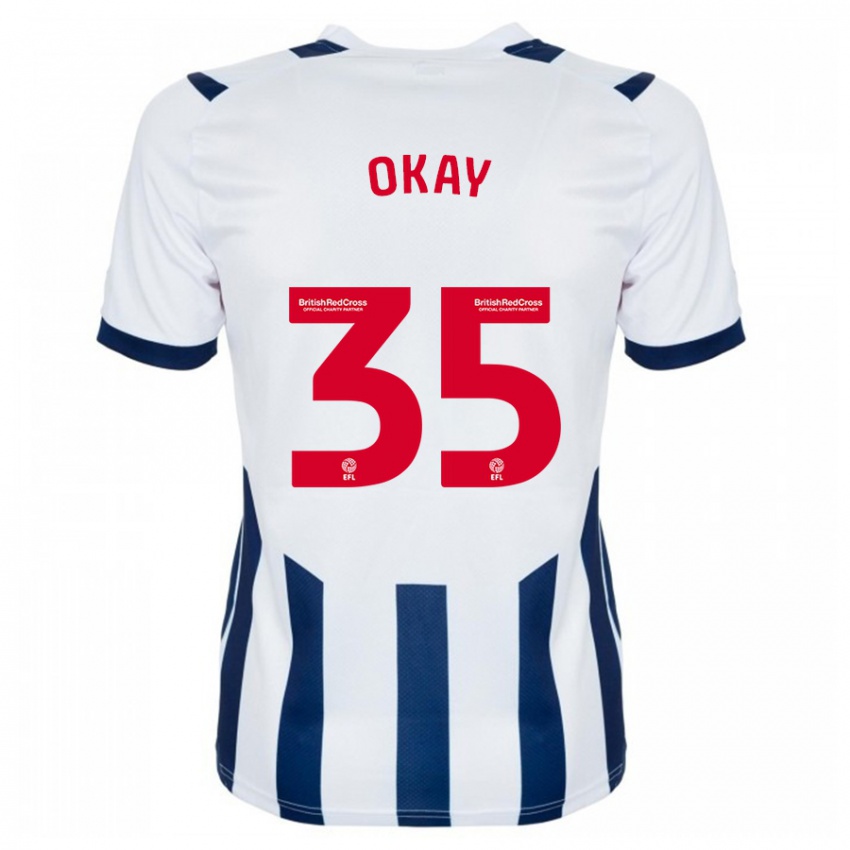 Hombre Camiseta Okay Yokuslu #35 Blanco 1ª Equipación 2023/24 La Camisa México
