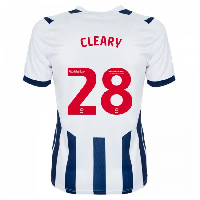 Hombre Camiseta Reyes Cleary #28 Blanco 1ª Equipación 2023/24 La Camisa México