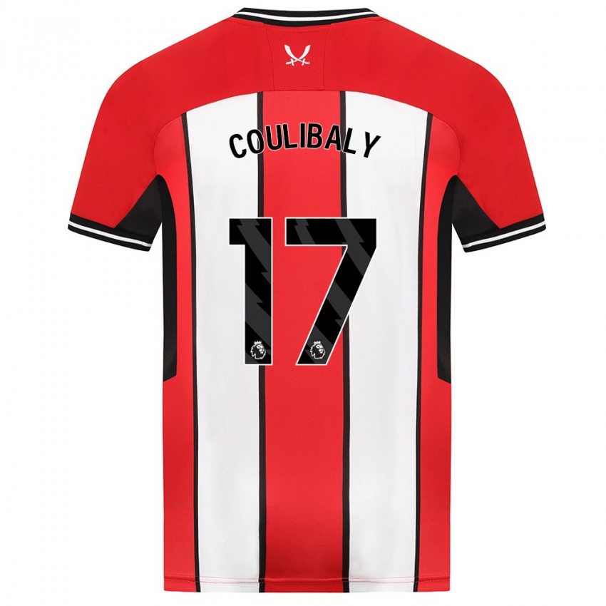 Hombre Camiseta Ismaila Coulibaly #17 Rojo 1ª Equipación 2023/24 La Camisa México