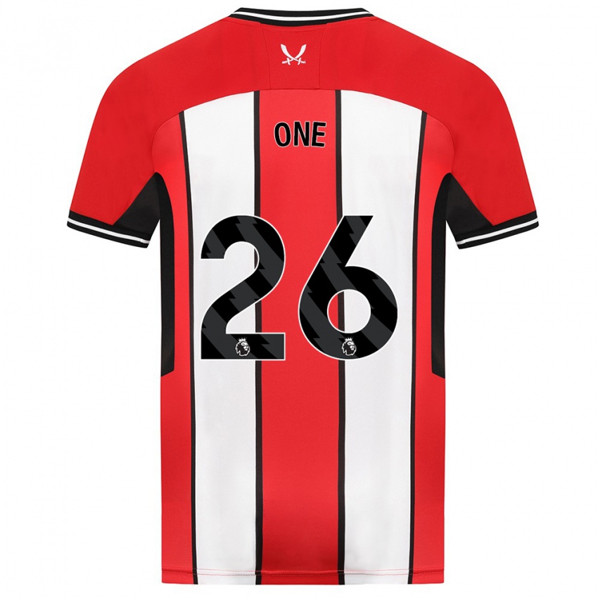 Hombre Camiseta Ryan Oné #26 Rojo 1ª Equipación 2023/24 La Camisa México