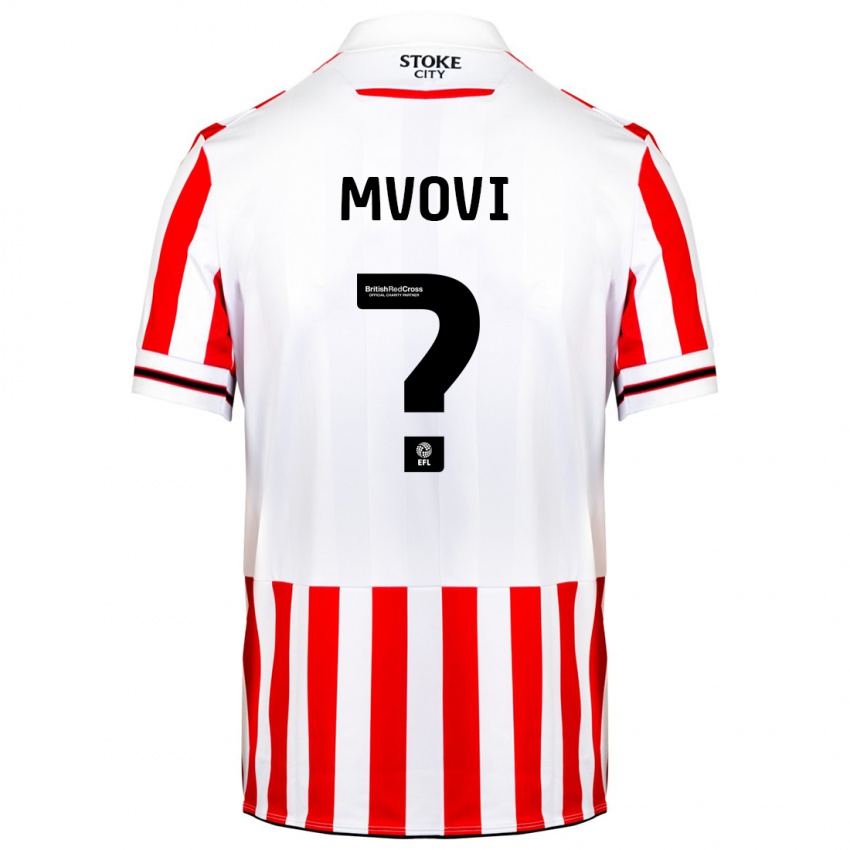 Hombre Camiseta Joel Mvovi #0 Rojo Blanco 1ª Equipación 2023/24 La Camisa México