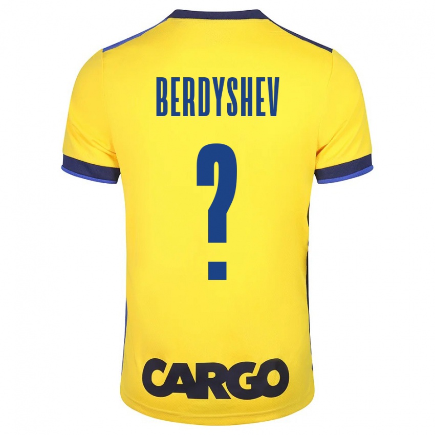 Hombre Camiseta Tikhon Berdyshev #0 Amarillo 1ª Equipación 2023/24 La Camisa México