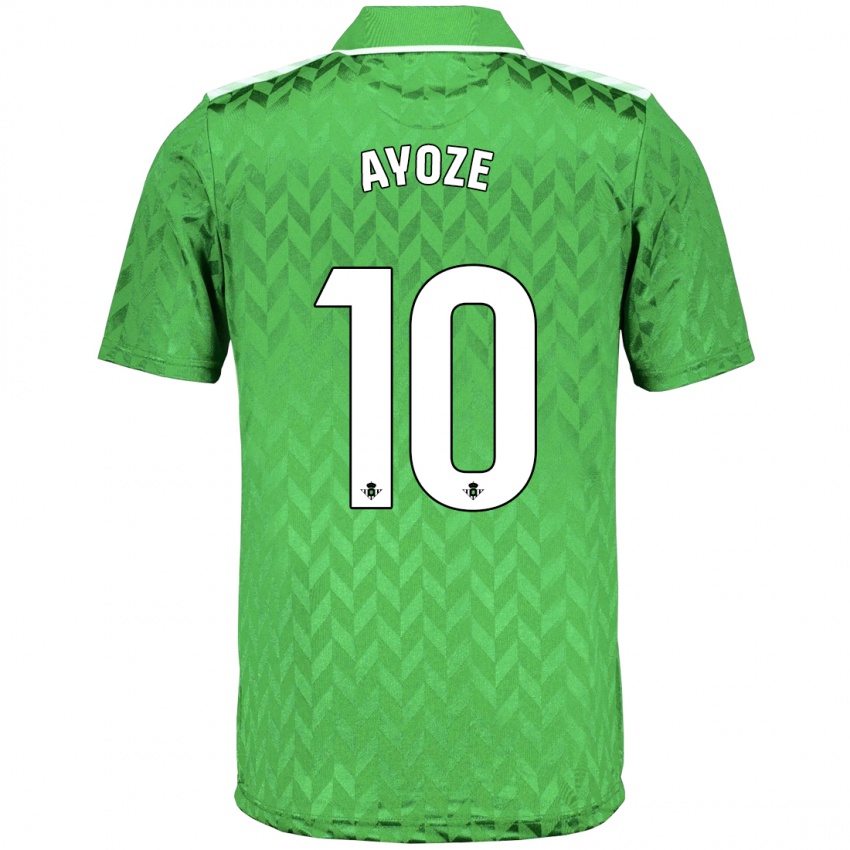 Hombre Camiseta Ayoze Pérez #10 Verde 2ª Equipación 2023/24 La Camisa México