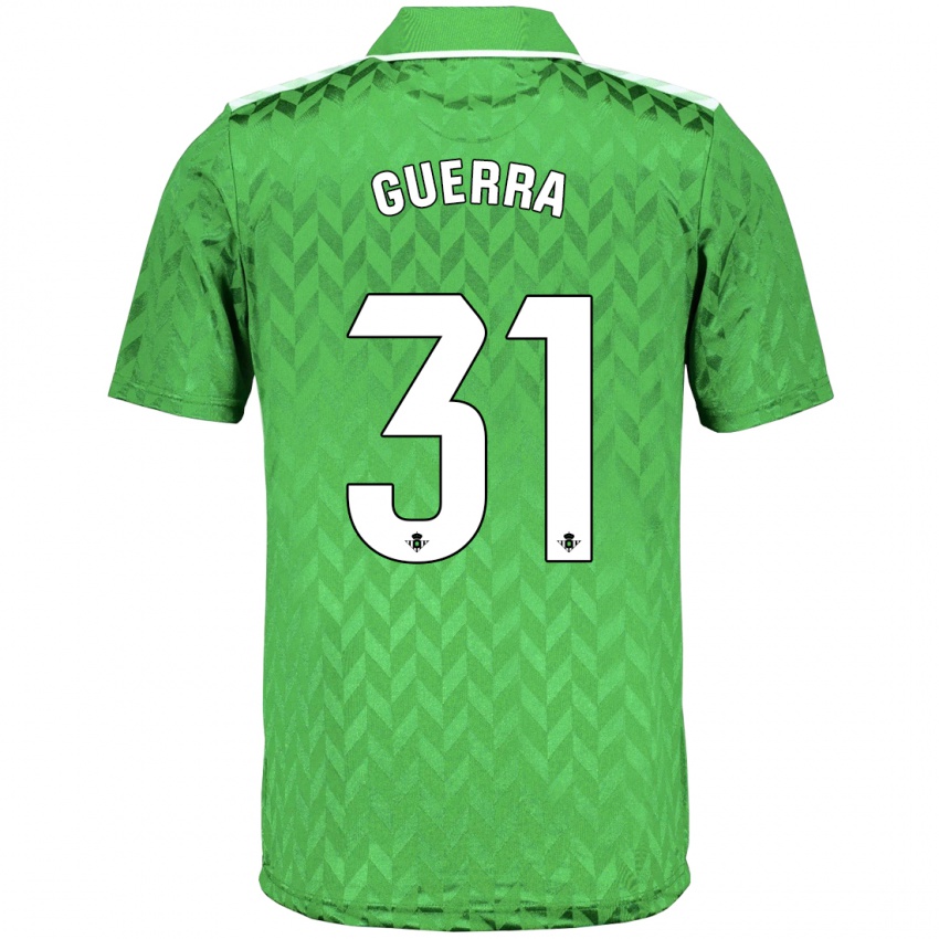 Hombre Camiseta Ana Guerra Morcillo #31 Verde 2ª Equipación 2023/24 La Camisa México