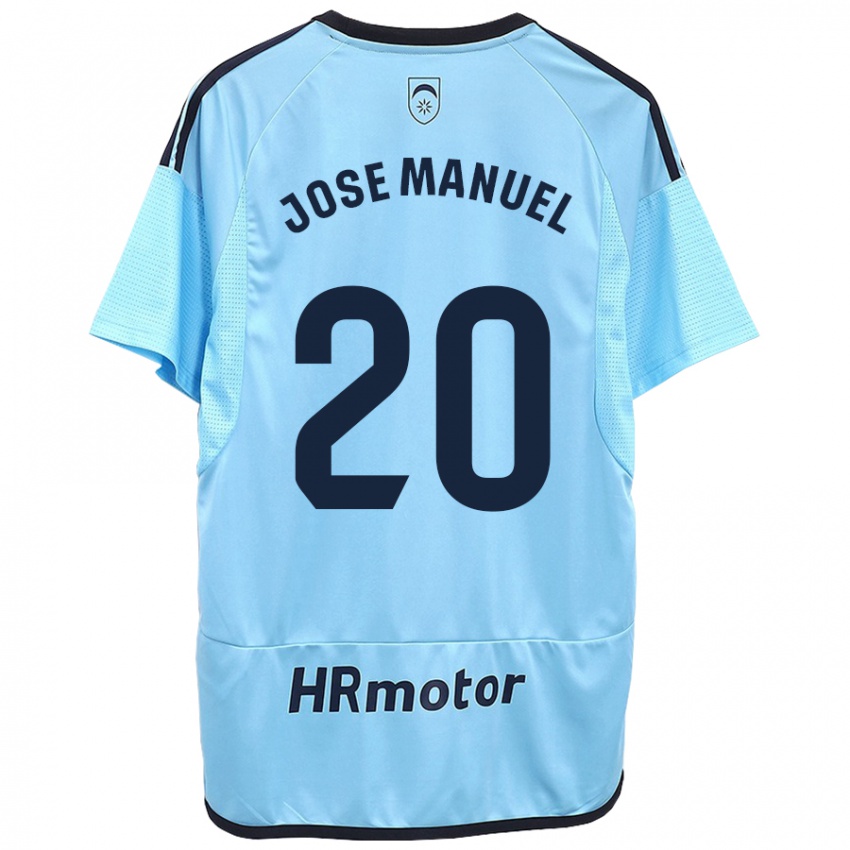 Hombre Camiseta José Manuel Arnáiz #20 Azul 2ª Equipación 2023/24 La Camisa México