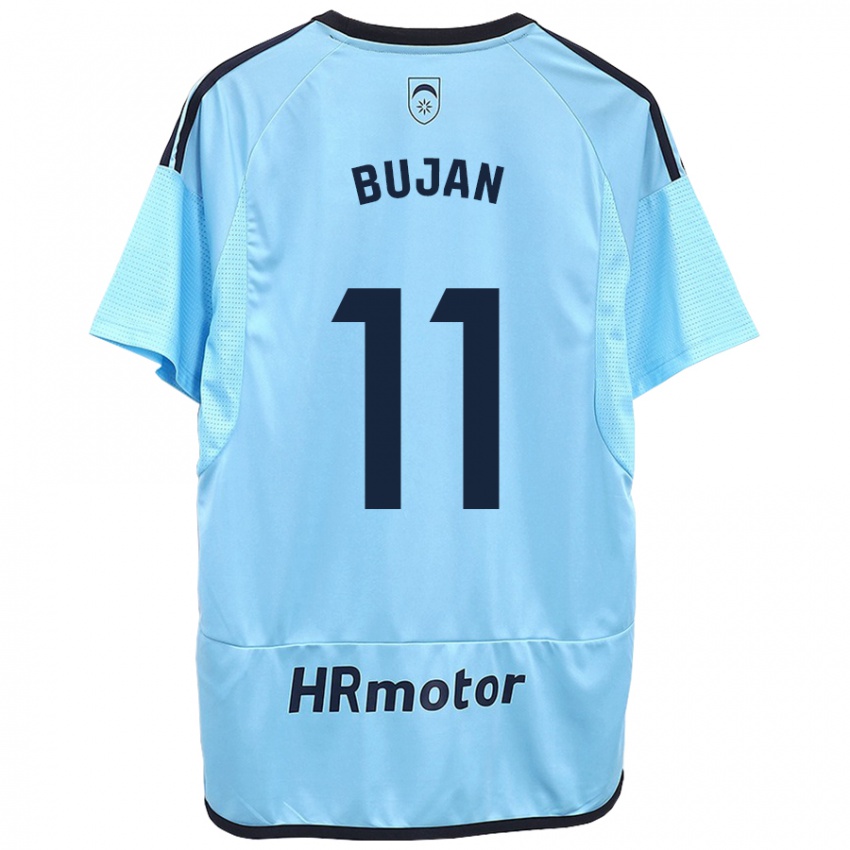 Hombre Camiseta Unai Buján #11 Azul 2ª Equipación 2023/24 La Camisa México