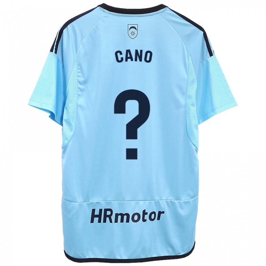 Hombre Camiseta Javi Caño #0 Azul 2ª Equipación 2023/24 La Camisa México