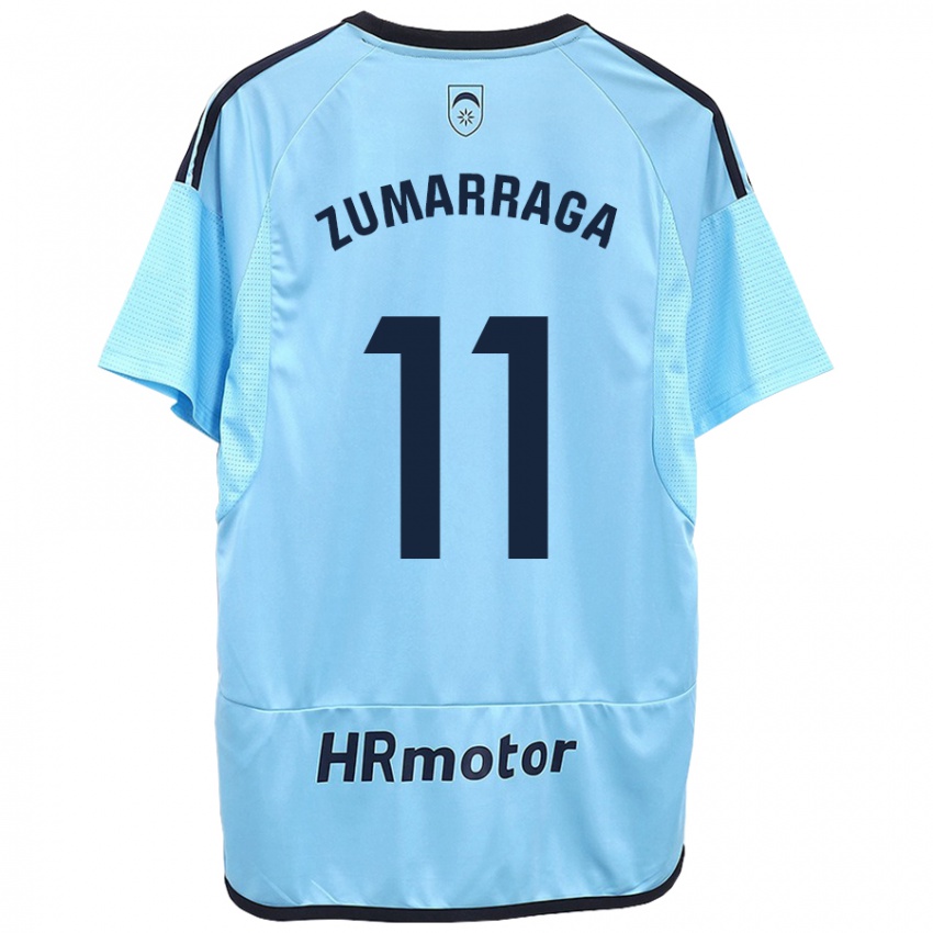 Hombre Camiseta Aitana Zumárraga Garde #11 Azul 2ª Equipación 2023/24 La Camisa México