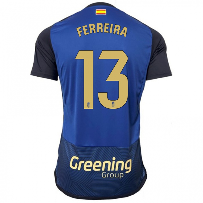 Hombre Camiseta Andre Ferreira #13 Armada 2ª Equipación 2023/24 La Camisa México