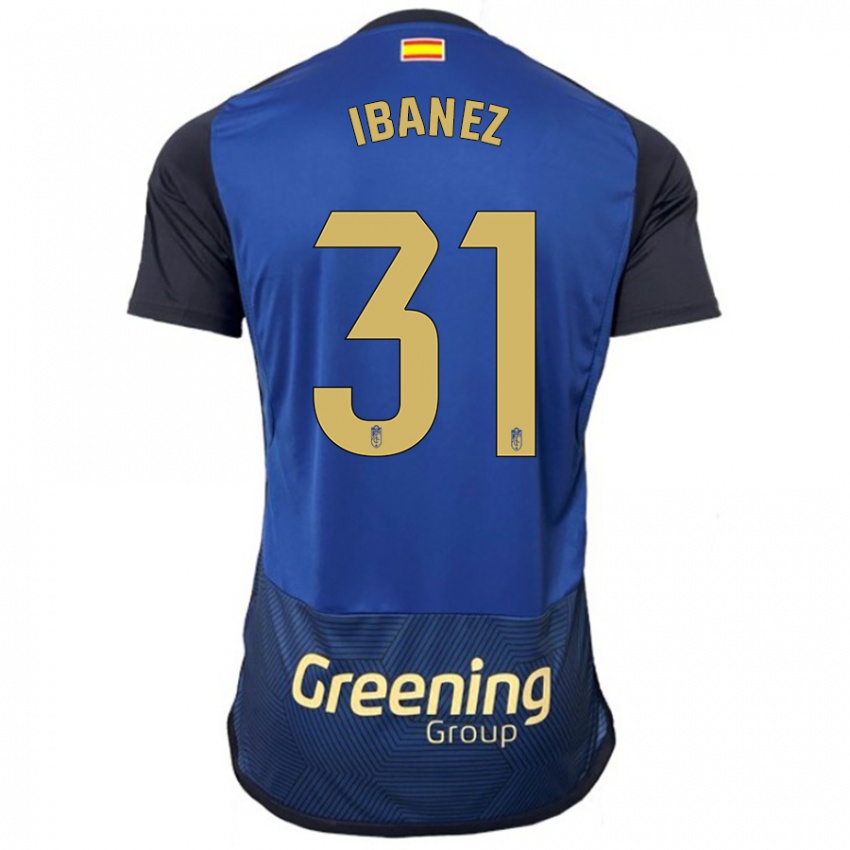 Hombre Camiseta Alba Ibáñez #31 Armada 2ª Equipación 2023/24 La Camisa México