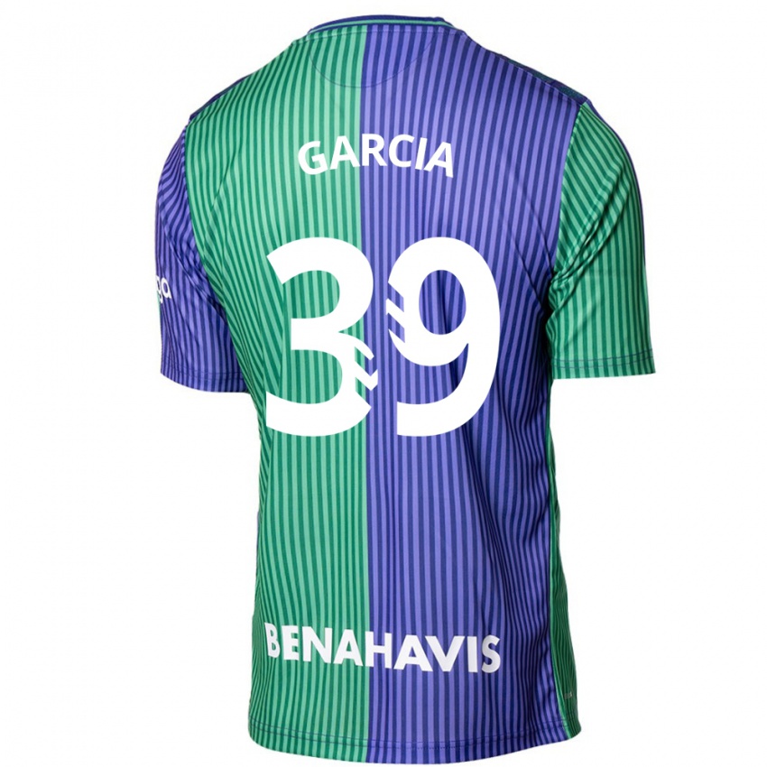 Hombre Camiseta Claudia García #39 Verde Azul 2ª Equipación 2023/24 La Camisa México