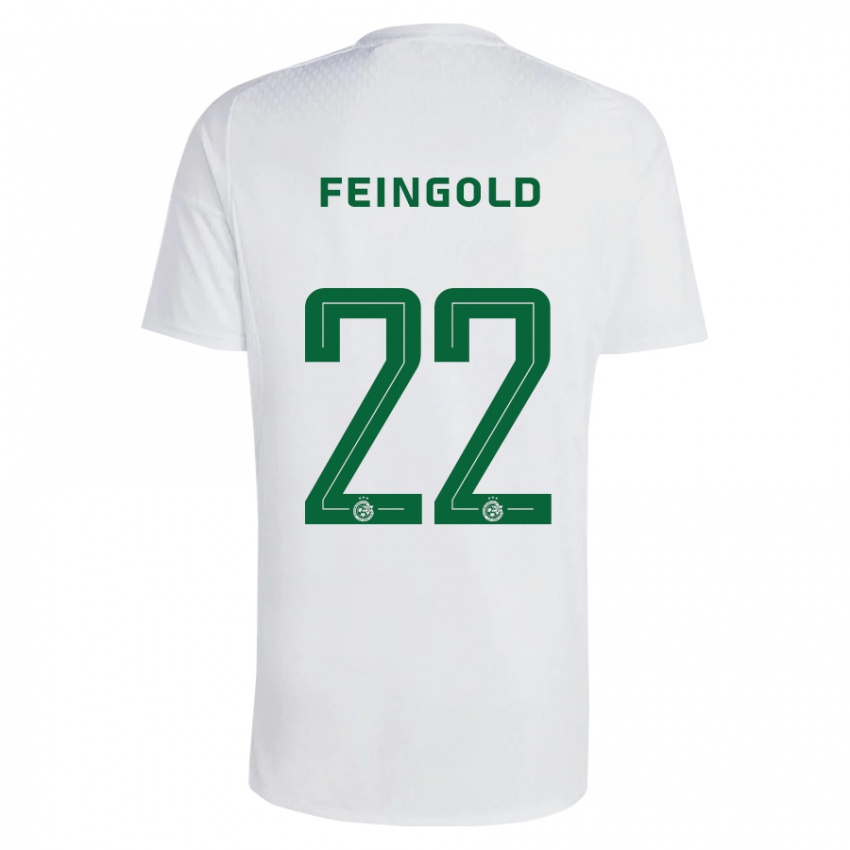 Hombre Camiseta Ilay Feingold #22 Verde Azul 2ª Equipación 2023/24 La Camisa México