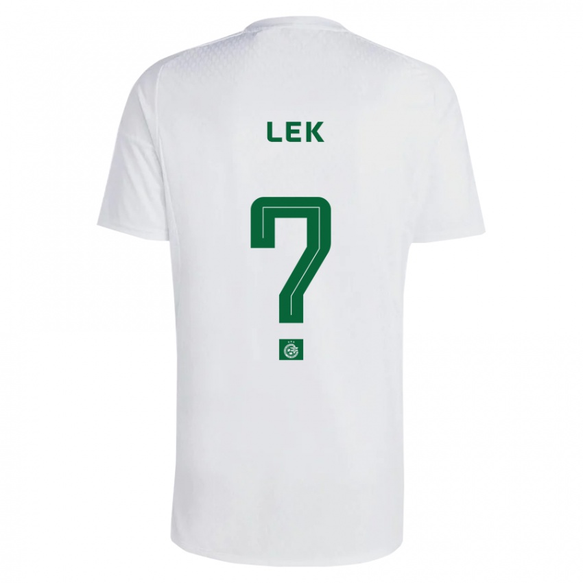 Hombre Camiseta Einan Lek #0 Verde Azul 2ª Equipación 2023/24 La Camisa México