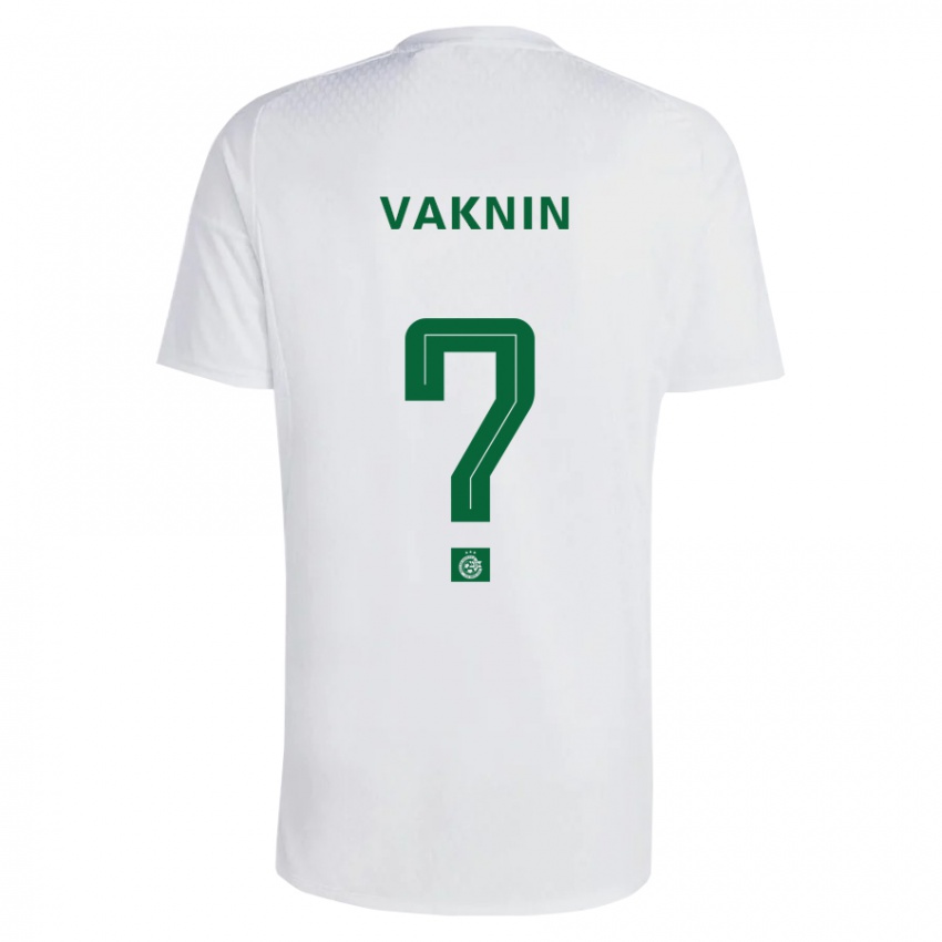 Hombre Camiseta Raz Vaknin #0 Verde Azul 2ª Equipación 2023/24 La Camisa México