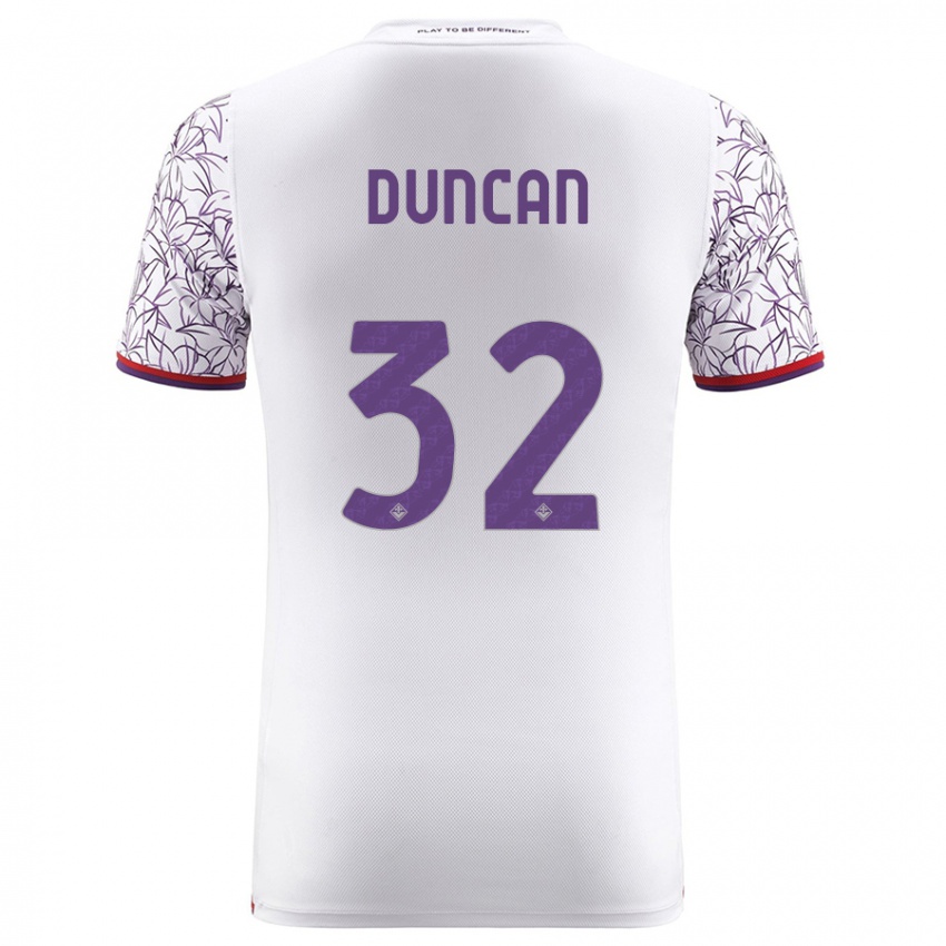 Hombre Camiseta Alfred Duncan #32 Blanco 2ª Equipación 2023/24 La Camisa México