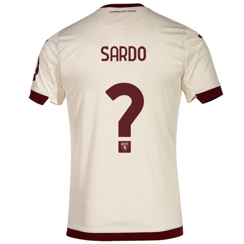 Hombre Camiseta Christian Sardo #0 Champán 2ª Equipación 2023/24 La Camisa México