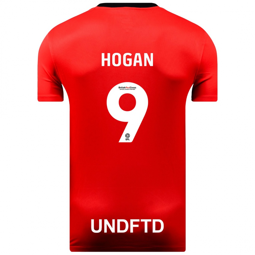 Hombre Camiseta Scott Hogan #9 Rojo 2ª Equipación 2023/24 La Camisa México