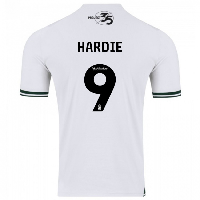 Hombre Camiseta Ryan Hardie #9 Blanco 2ª Equipación 2023/24 La Camisa México