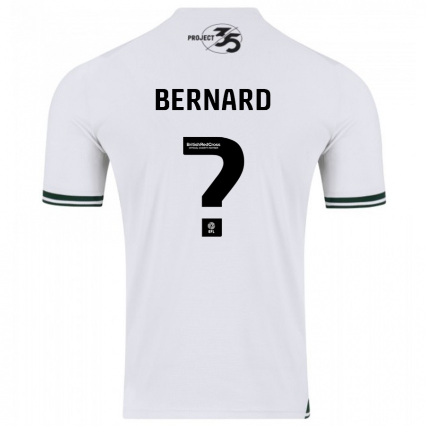 Hombre Camiseta Josh Bernard #0 Blanco 2ª Equipación 2023/24 La Camisa México