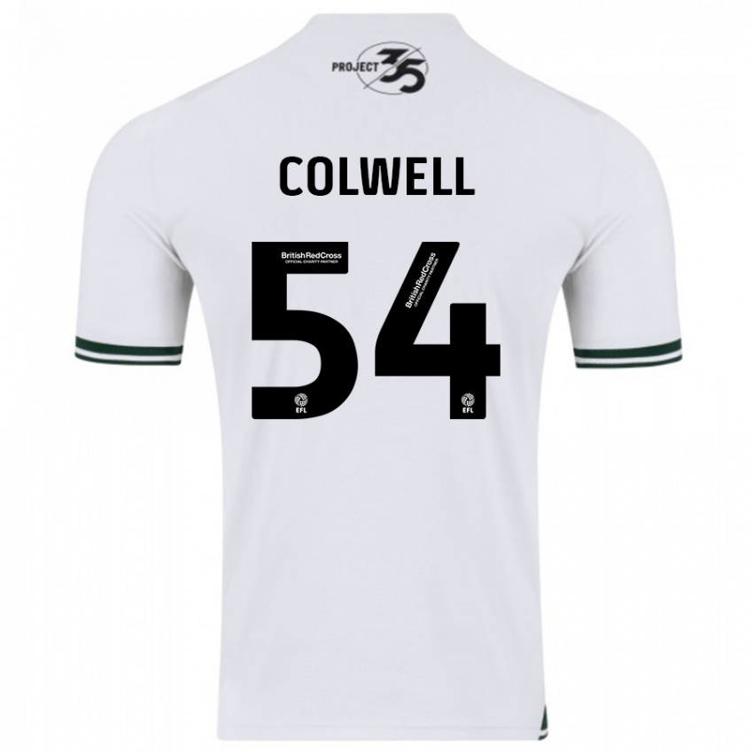 Hombre Camiseta Lewis Colwell #54 Blanco 2ª Equipación 2023/24 La Camisa México