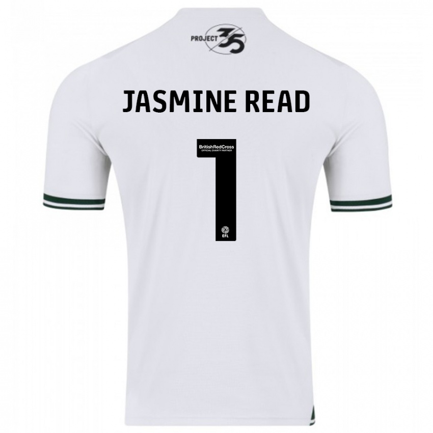 Hombre Camiseta Jasmine Read #1 Blanco 2ª Equipación 2023/24 La Camisa México