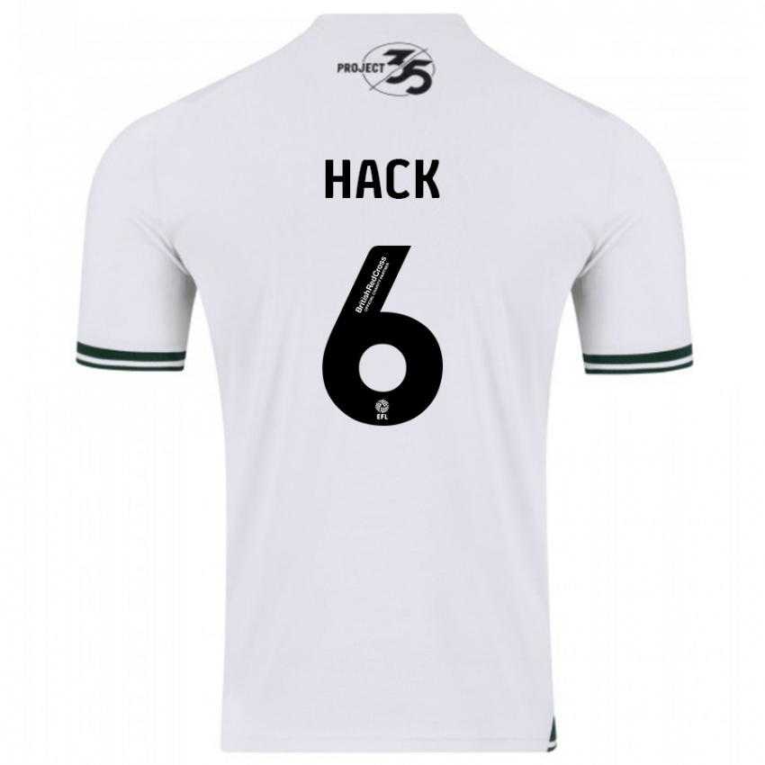 Hombre Camiseta Lucy Hack #6 Blanco 2ª Equipación 2023/24 La Camisa México