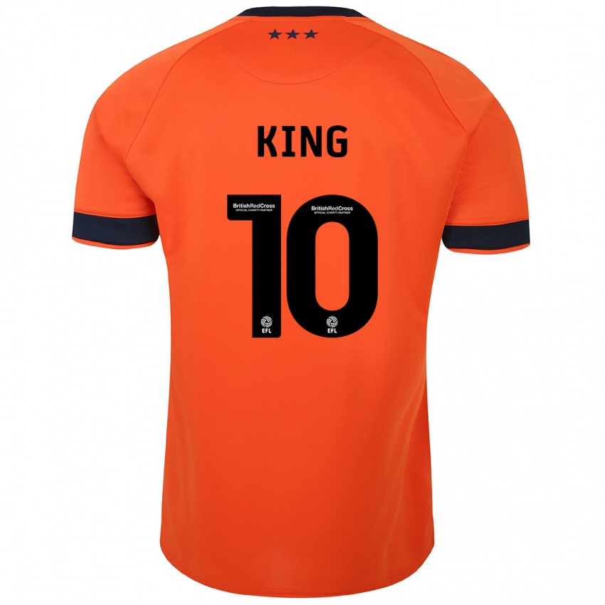 Hombre Camiseta Eloise King #10 Naranja 2ª Equipación 2023/24 La Camisa México