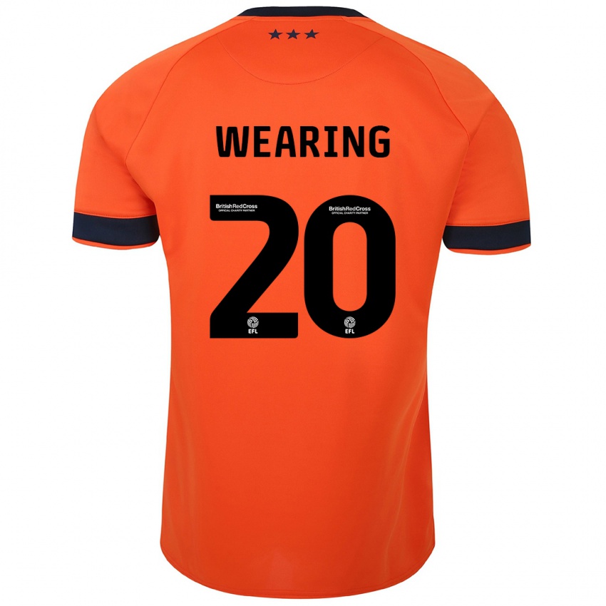 Hombre Camiseta Megan Wearing #20 Naranja 2ª Equipación 2023/24 La Camisa México