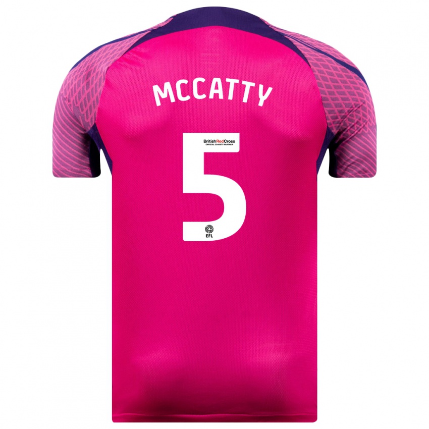 Hombre Camiseta Grace Mccatty #5 Morado 2ª Equipación 2023/24 La Camisa México