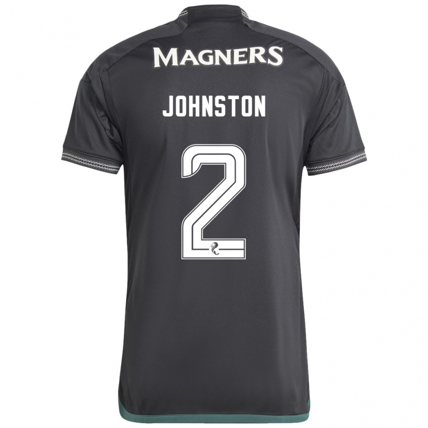 Hombre Camiseta Alistair Johnston #2 Negro 2ª Equipación 2023/24 La Camisa México