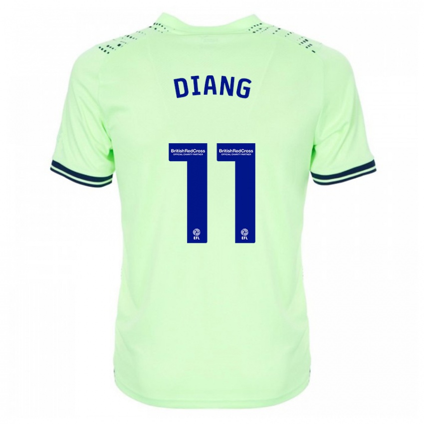 Hombre Camiseta Grady Diangana #11 Armada 2ª Equipación 2023/24 La Camisa México