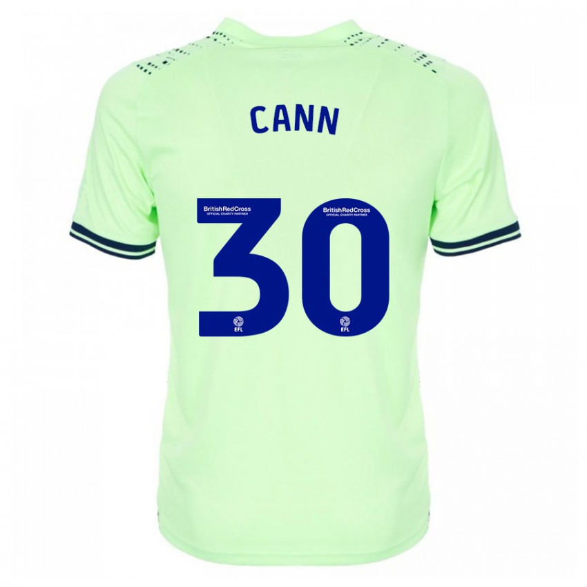 Hombre Camiseta Ted Cann #30 Armada 2ª Equipación 2023/24 La Camisa México