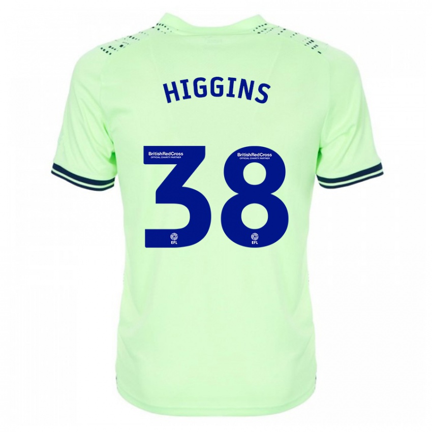 Hombre Camiseta Akeel Higgins #38 Armada 2ª Equipación 2023/24 La Camisa México