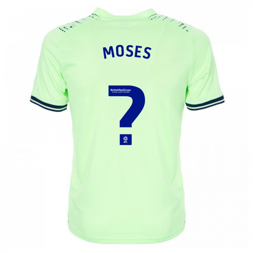 Hombre Camiseta Maxwell Moses #0 Armada 2ª Equipación 2023/24 La Camisa México