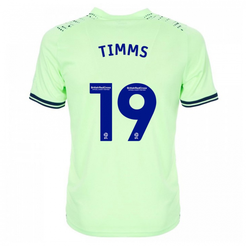 Hombre Camiseta Maria Timms #19 Armada 2ª Equipación 2023/24 La Camisa México