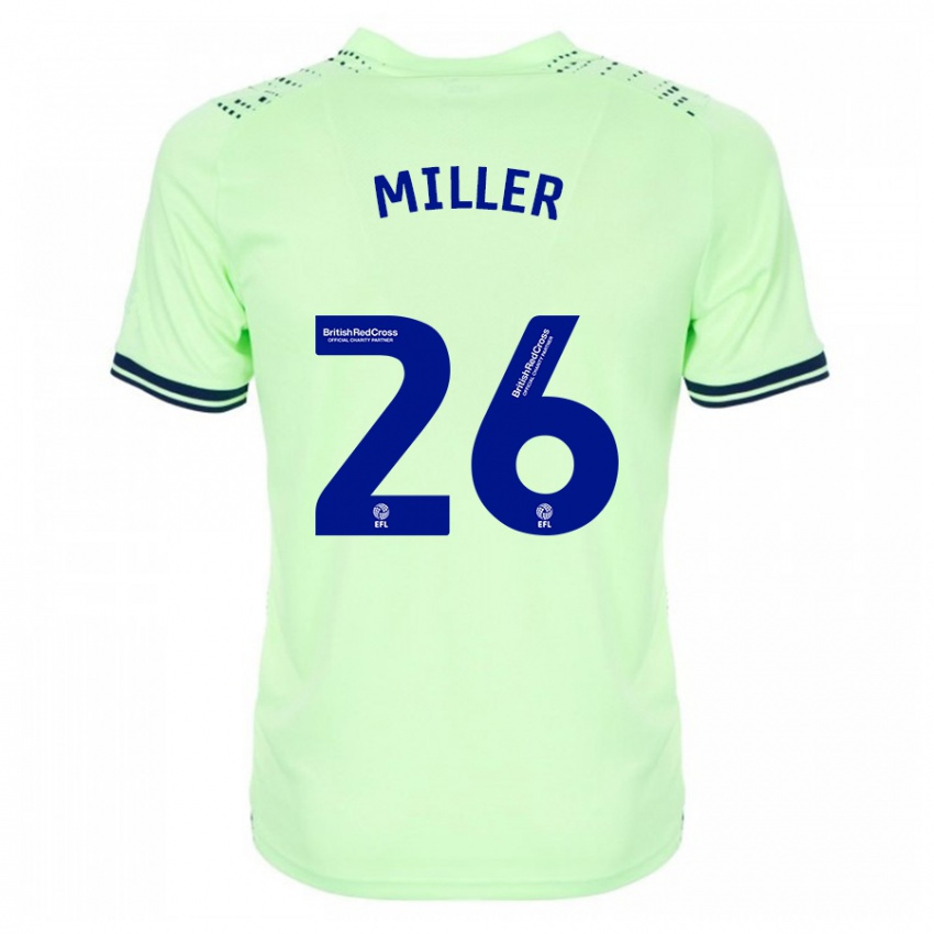 Hombre Camiseta Nna Miller #26 Armada 2ª Equipación 2023/24 La Camisa México