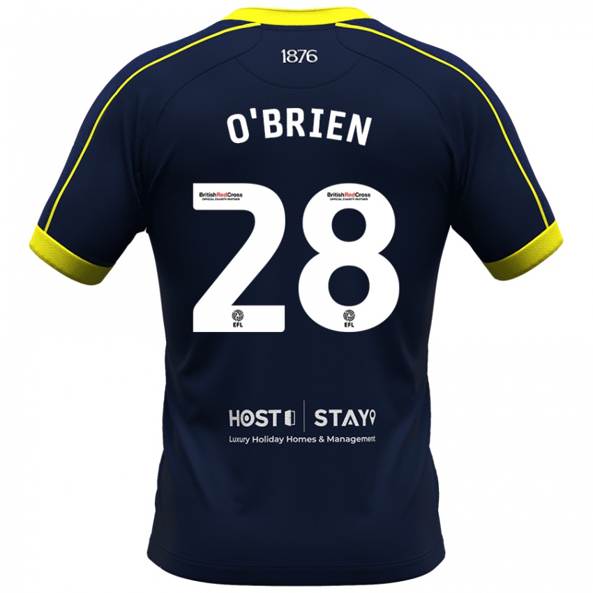 Hombre Camiseta Lewis O'brien #28 Armada 2ª Equipación 2023/24 La Camisa México