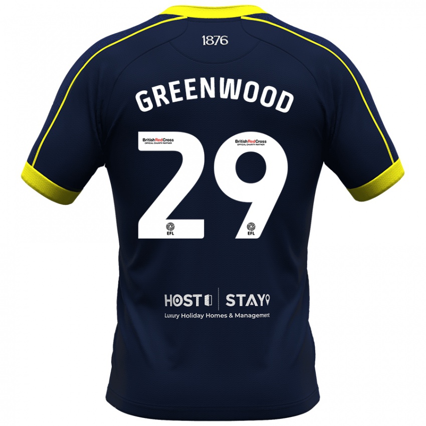 Hombre Camiseta Sam Greenwood #29 Armada 2ª Equipación 2023/24 La Camisa México