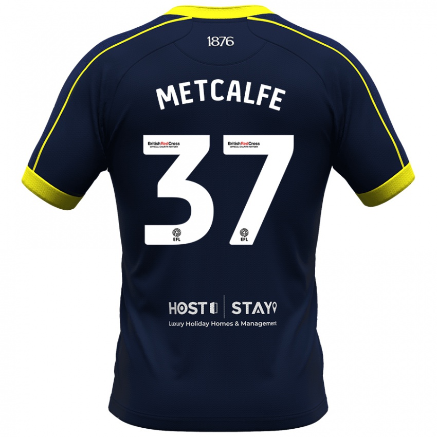 Hombre Camiseta Max Metcalfe #37 Armada 2ª Equipación 2023/24 La Camisa México