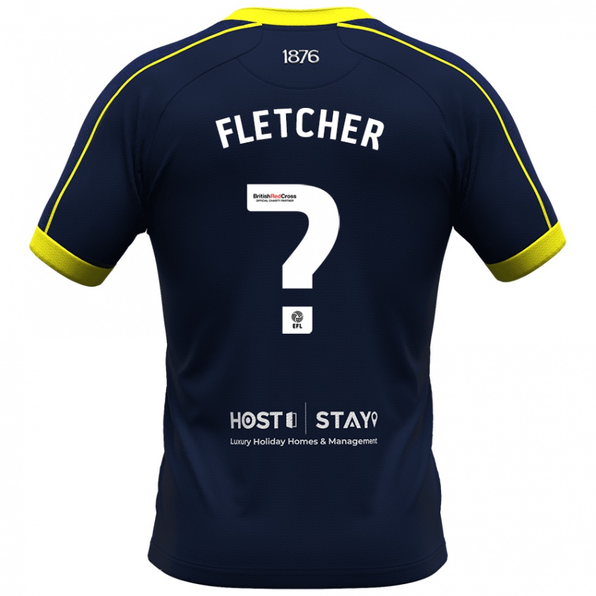 Hombre Camiseta Isaac Fletcher #0 Armada 2ª Equipación 2023/24 La Camisa México