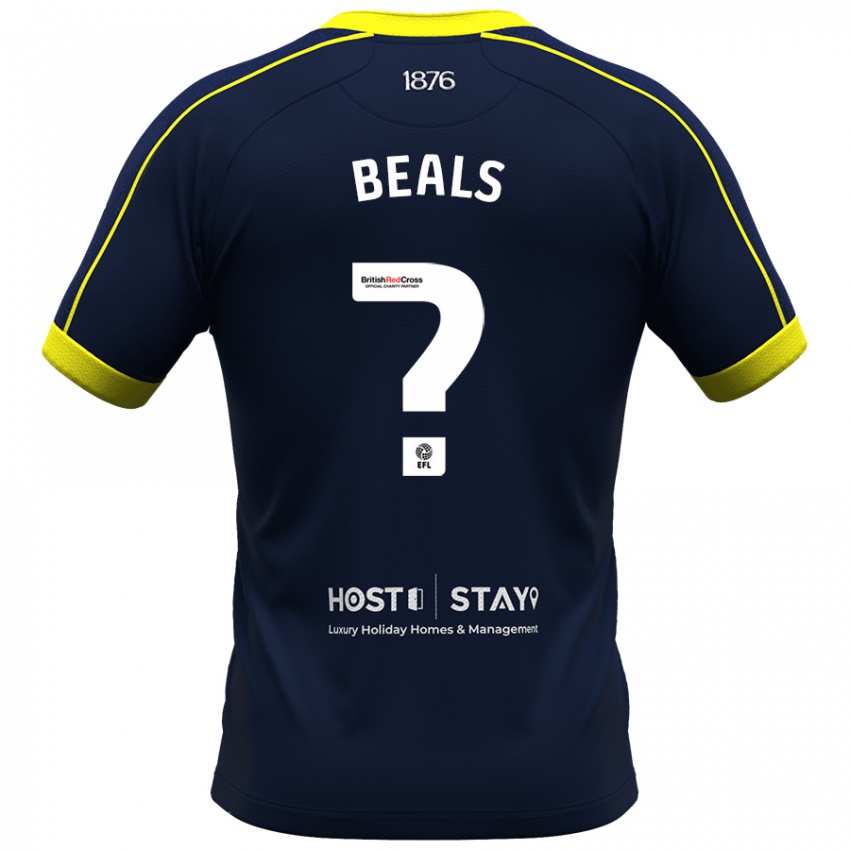 Hombre Camiseta Ben Beals #0 Armada 2ª Equipación 2023/24 La Camisa México