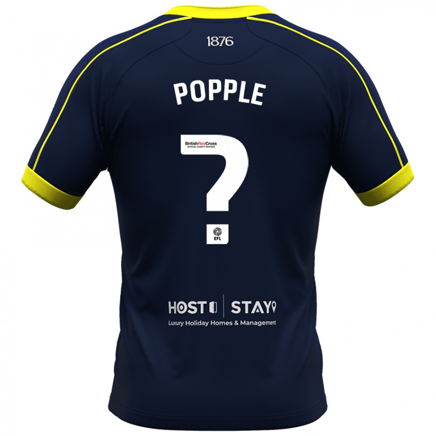 Hombre Camiseta Henry Popple #0 Armada 2ª Equipación 2023/24 La Camisa México