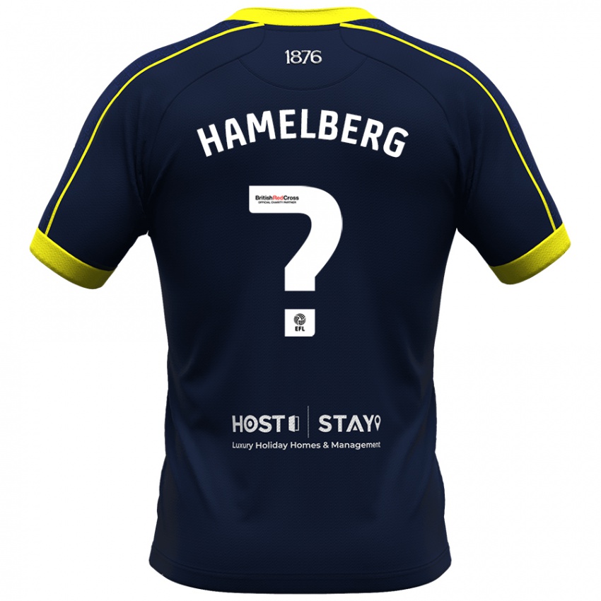 Hombre Camiseta Eric Hamelberg #0 Armada 2ª Equipación 2023/24 La Camisa México