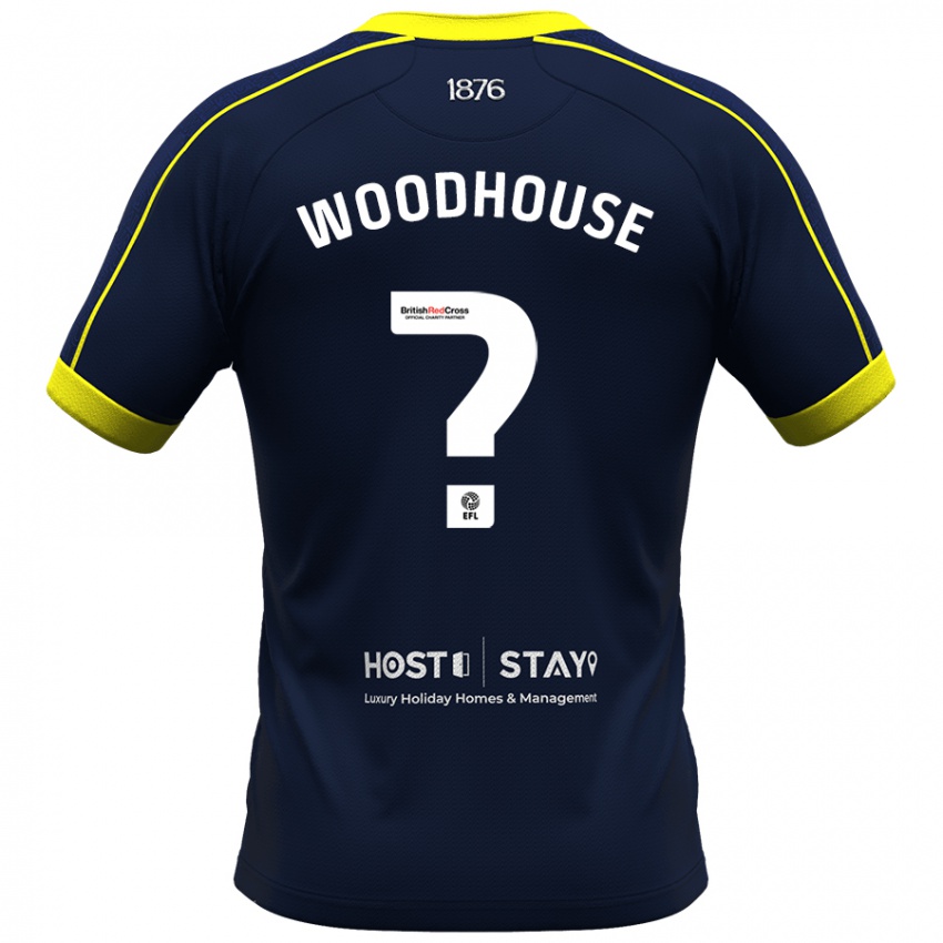 Hombre Camiseta Mccartney Woodhouse #0 Armada 2ª Equipación 2023/24 La Camisa México