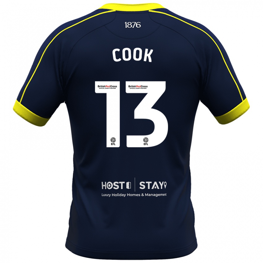 Hombre Camiseta Ruby Cook #13 Armada 2ª Equipación 2023/24 La Camisa México