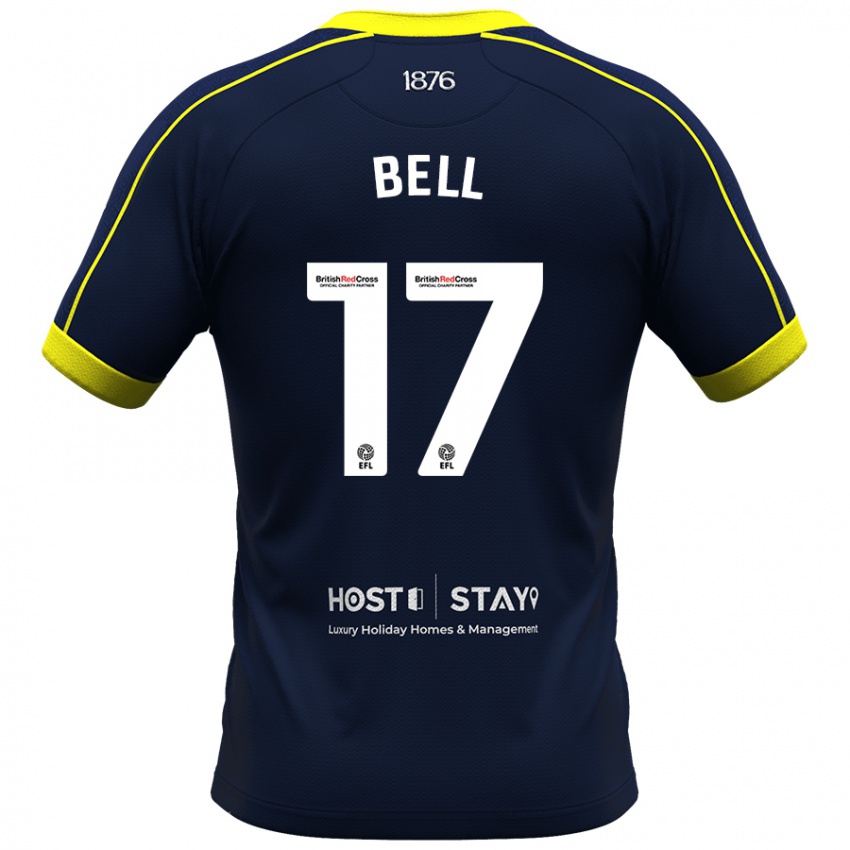 Hombre Camiseta Millie Bell #17 Armada 2ª Equipación 2023/24 La Camisa México